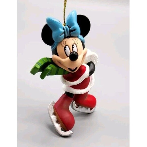 Disney Grolier Christmas Magic Minnie Mouse Ornament See Photos Repaired - Picture 9 of 9